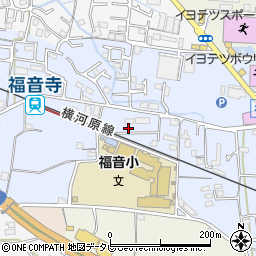愛媛県松山市福音寺町323-6周辺の地図