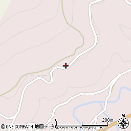 和歌山県田辺市中辺路町野中1373周辺の地図