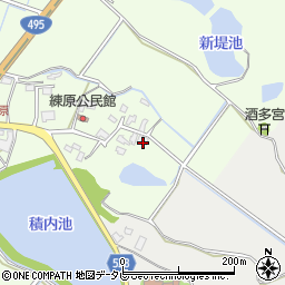 福岡県福津市勝浦3551-1周辺の地図