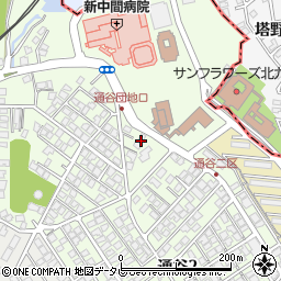 コーポ桜坂周辺の地図