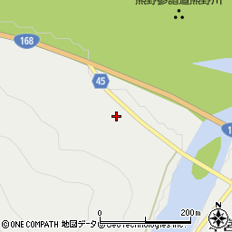 和歌山県田辺市本宮町請川105周辺の地図