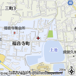愛媛県松山市福音寺町138周辺の地図
