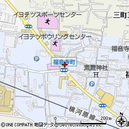 愛媛県松山市福音寺町250周辺の地図