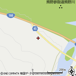 和歌山県田辺市本宮町請川97周辺の地図