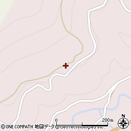 和歌山県田辺市中辺路町野中1363周辺の地図