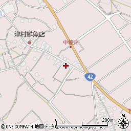 和歌山県御坊市名田町楠井303周辺の地図