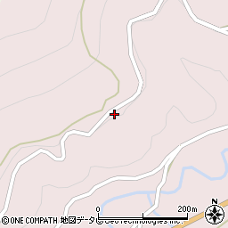 和歌山県田辺市中辺路町野中1371周辺の地図