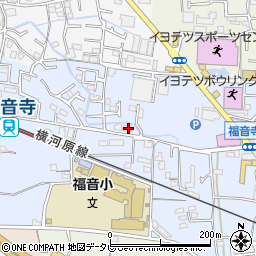 愛媛県松山市福音寺町319-1周辺の地図