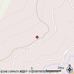 和歌山県田辺市中辺路町野中1359周辺の地図