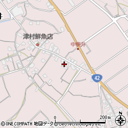 和歌山県御坊市名田町楠井296-2周辺の地図