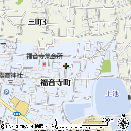 愛媛県松山市福音寺町133-9周辺の地図