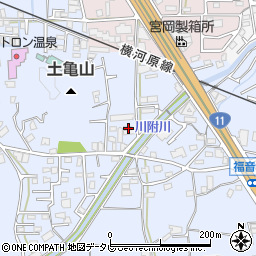 愛媛県松山市福音寺町685周辺の地図
