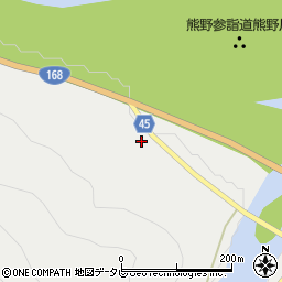 和歌山県田辺市本宮町請川85周辺の地図