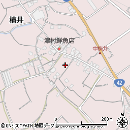 和歌山県御坊市名田町楠井289-4周辺の地図