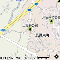 上長野公園周辺の地図