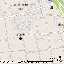 福岡県中間市砂山1375周辺の地図