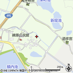福岡県福津市勝浦3548-2周辺の地図