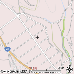 和歌山県御坊市名田町楠井周辺の地図