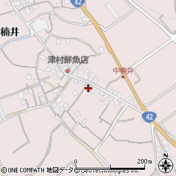 和歌山県御坊市名田町楠井290周辺の地図