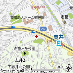 プレスト志井店周辺の地図