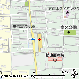 セリア富久店周辺の地図