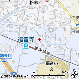 愛媛県松山市福音寺町403周辺の地図