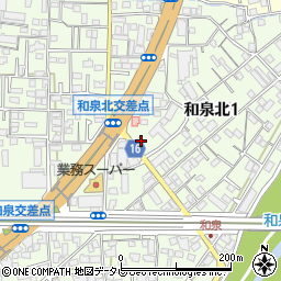 来来亭 和泉北店周辺の地図