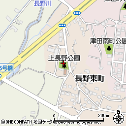 上長野公園トイレ周辺の地図