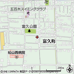 コンパス発達支援センター　松山周辺の地図