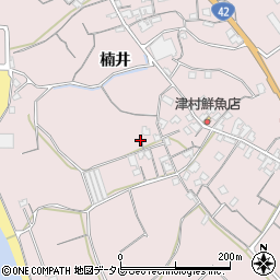 和歌山県御坊市名田町楠井138-1周辺の地図
