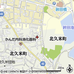 愛媛法務事務所周辺の地図