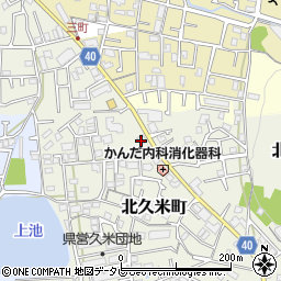 愛媛水道メンテナンス周辺の地図