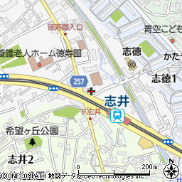 小倉志井郵便局 ＡＴＭ周辺の地図