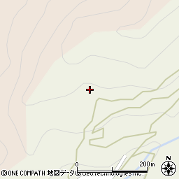 高知県長岡郡大豊町西峯3454周辺の地図