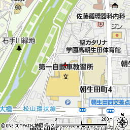 アミューズメントパークＭＧ朝生田店周辺の地図