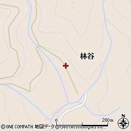 徳島県那賀郡那賀町白石中屋周辺の地図