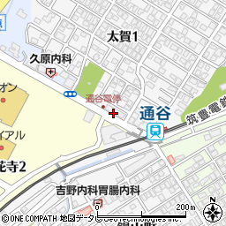 岡部酒店周辺の地図