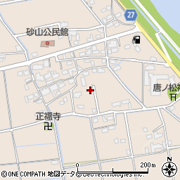 福岡県中間市砂山1380周辺の地図