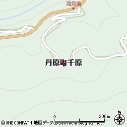 愛媛県西条市丹原町千原周辺の地図