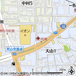 株式会社ダイヤコンサルタント四国支店周辺の地図