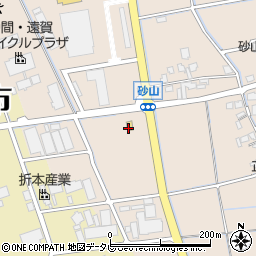 ファミリーマート中間垣生店周辺の地図