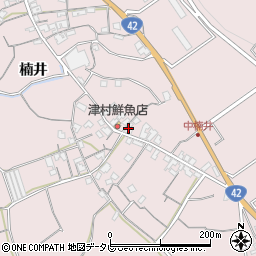 和歌山県御坊市名田町楠井2152周辺の地図