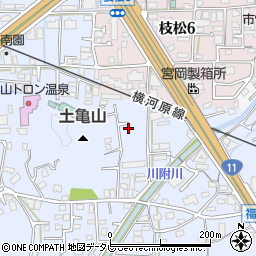 愛媛県松山市福音寺町690-10周辺の地図