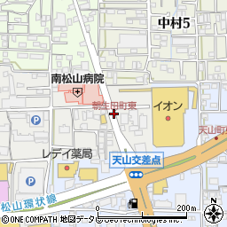 朝生田町東周辺の地図