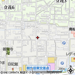 リューレント朝生田周辺の地図