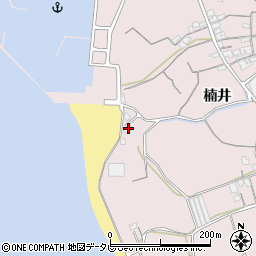 和歌山県御坊市名田町楠井84周辺の地図