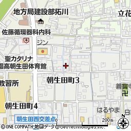有料老人ホーム朝生田の杜周辺の地図
