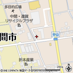 遠賀魚市場直営売店周辺の地図