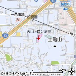 愛媛県松山市福音寺町750周辺の地図
