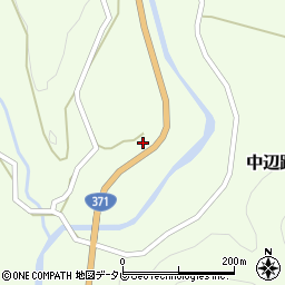 和歌山県田辺市中辺路町温川801周辺の地図